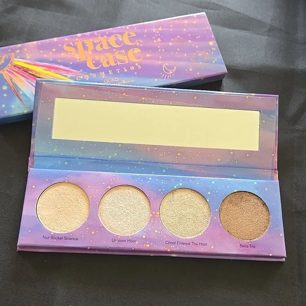 Space Case Cosmetics Eyeshadow Quad With Mirror Case And Makeup Cosmetics Beauty